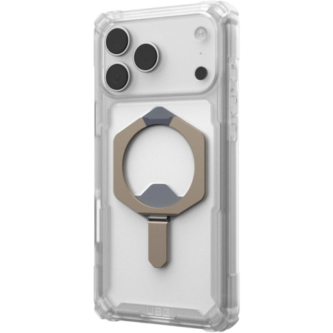 UAG Husa Plasma XTE MagSafe iPhone 17 Pro Clear Titanium [2]