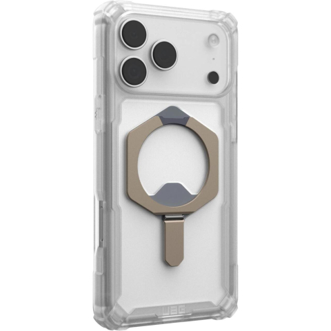 UAG Husa Plasma XTE MagSafe iPhone 17 Pro Clear Titanium [3]