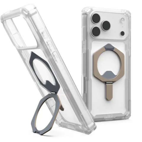 UAG Husa Plasma XTE MagSafe iPhone 17 Pro Max Clear Titanium [18]