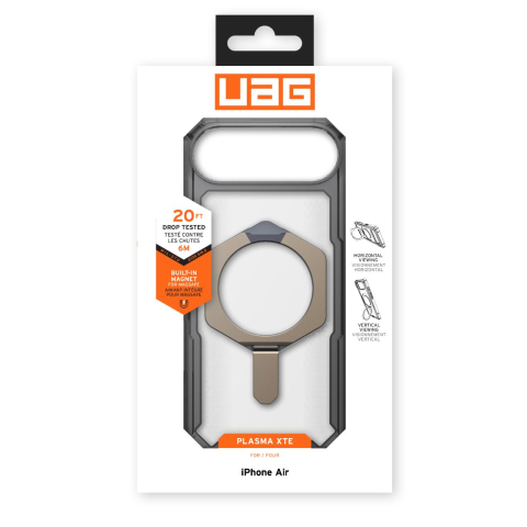UAG Husa Plasma XTE MagSafe iPhone Air Ash Titanium [9]