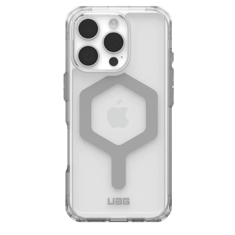 UAG Husa Plyo Magsafe iPhone 16 Pro Ice Silver [5]