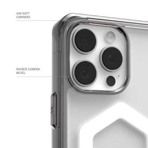 UAG Husa Plyo Magsafe iPhone 16 Pro Max Ash/White [7]