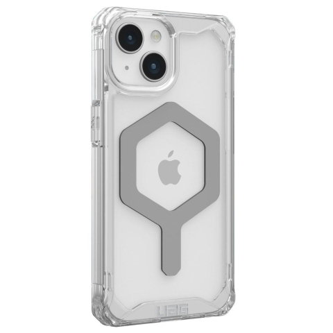 UAG Husa Plyo MagSafe Series iPhone 15 Plus Ice Silver [5]