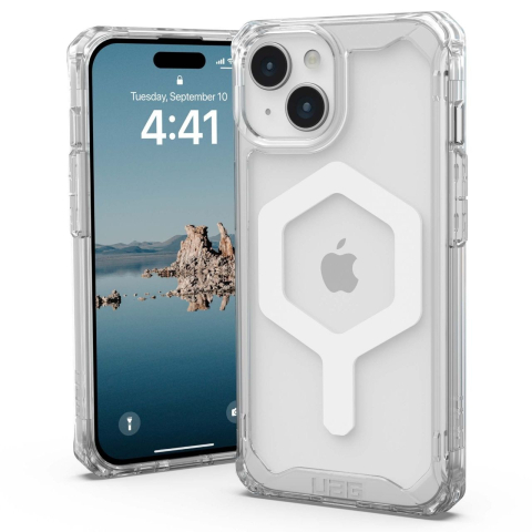 UAG Husa Plyo MagSafe Series iPhone 15 Plus Ice White [8]