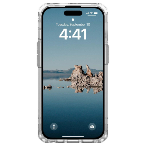 UAG Husa Plyo MagSafe Series iPhone 15 Plus Ice White [6]