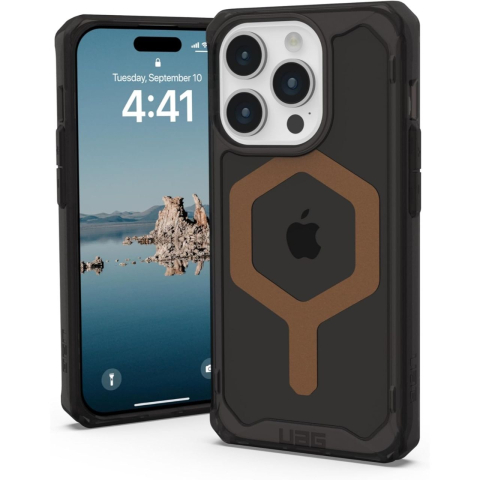 UAG Husa Plyo MagSafe Series iPhone 15 Pro Black/Bronze [11]
