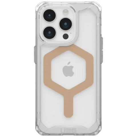 UAG Husa Plyo MagSafe Series iPhone 15 Pro Ice Gold [1]