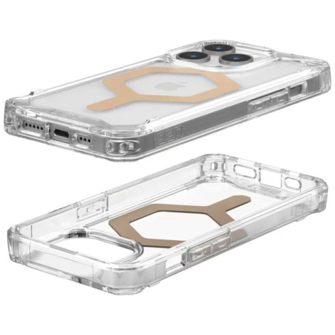 Laptop, Tablete & Telefoane - UAG Husa Plyo MagSafe Series iPhone 15 Pro Ice Gold