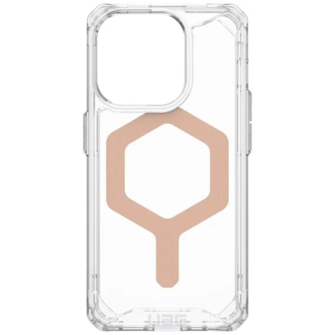 UAG Husa Plyo MagSafe Series iPhone 15 Pro Ice Rose Gold [2]