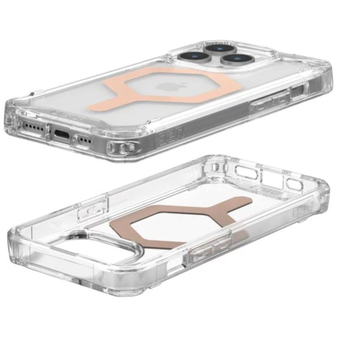 Laptop, Tablete & Telefoane - UAG Husa Plyo MagSafe Series iPhone 15 Pro Ice Rose Gold