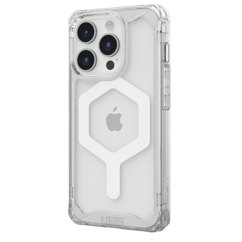 UAG Husa Plyo MagSafe Series iPhone 15 Pro Ice White [2]