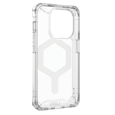 UAG Husa Plyo MagSafe Series iPhone 15 Pro Ice White [5]