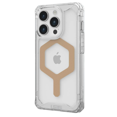 UAG Husa Plyo MagSafe Series iPhone 15 Pro Max Ice Gold [4]