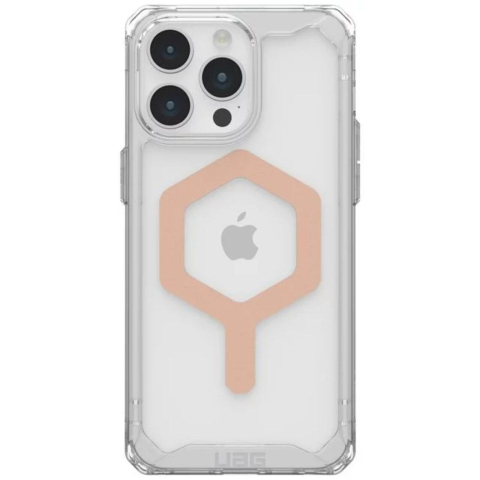 UAG Husa Plyo MagSafe Series iPhone 15 Pro Max Ice Rose Gold [1]