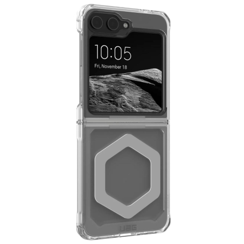 UAG Husa Plyo Pro Magsafe Samsung Galaxy Z Flip6 Ice Silver [4]