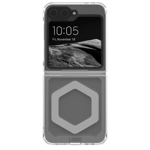UAG Husa Plyo Pro Magsafe Samsung Galaxy Z Flip6 Ice Silver [3]