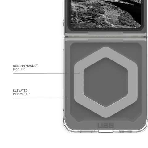 Laptop, Tablete & Telefoane - UAG Husa Plyo Pro Magsafe Samsung Galaxy Z Flip6 Ice Silver