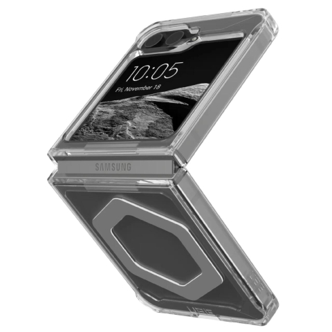 UAG Husa Plyo Pro Magsafe Samsung Galaxy Z Flip6 Ice Silver [7]