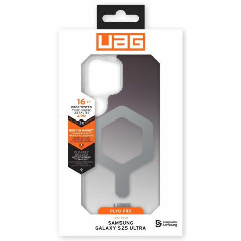 UAG Husa Plyo Pro Samsung Galaxy S25 Ultra Black Clear Ombre [9]