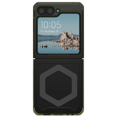 UAG Husa Plyo Pro Samsung Galaxy Z Flip5 Olive / Space Grey [2]