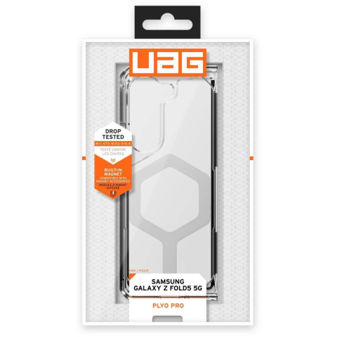 UAG Husa Plyo Pro Samsung Galaxy Z Fold5 Ice Silver [11]