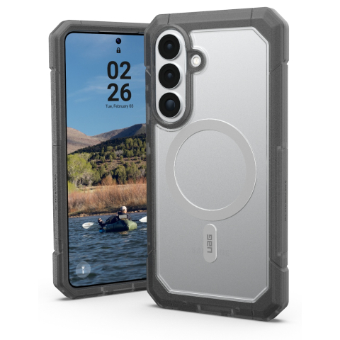 UAG Husa Trooper Magnetic Samsung Galaxy S26 Plus Clear/Ash (2 parti: spate + protectie margini) [22]