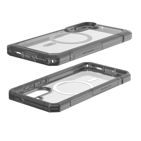 UAG Husa Trooper Magnetic Samsung Galaxy S26 Plus Clear/Ash (2 parti: spate + protectie margini) [14]