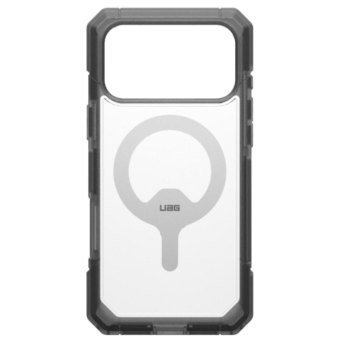 Laptop, Tablete & Telefoane - UAG Husa Trooper MagSafe iPhone 17 Pro Clear/Ash (2 parti: spate + protectie margini)