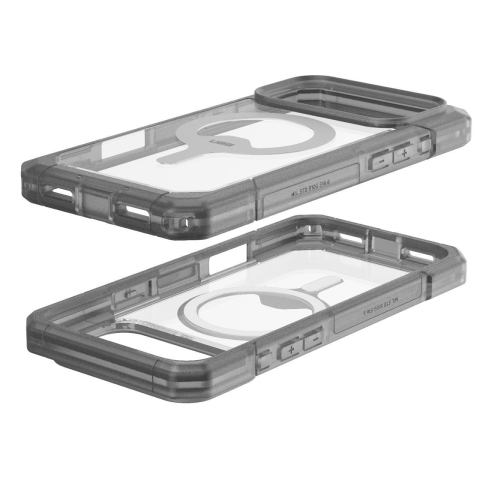 UAG Husa Trooper MagSafe iPhone 17 Pro Clear/Ash (2 parti: spate + protectie margini) [6]