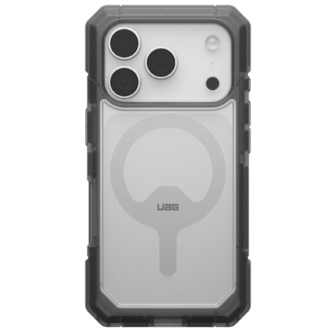 UAG Husa Trooper MagSafe iPhone 17 Pro Max Clear/Ash (2 parti: spate + protectie margini) [11]