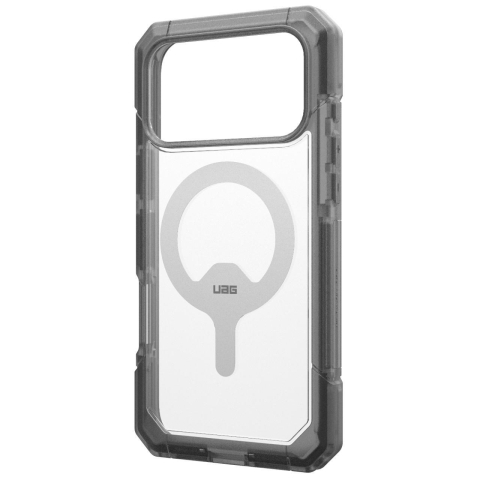 UAG Husa Trooper MagSafe iPhone 17 Pro Max Clear/Ash (2 parti: spate + protectie margini) [1]