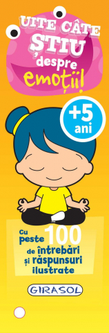 Cărți Educative, Activități - Uite cate stiu despre emotii!