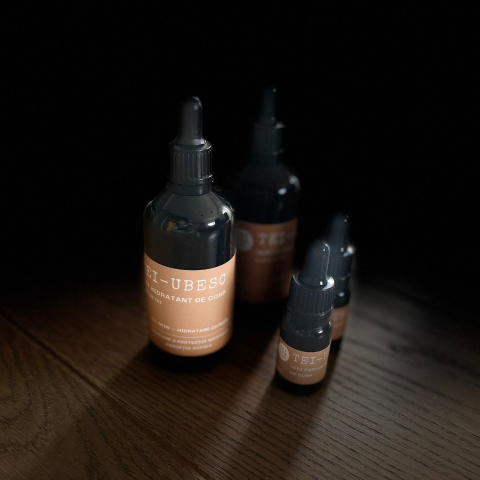 Ingrijire personala & Cosmetice - Ulei natural hidratant pentru corp cu parfum de TEI, premium, hand made - 100 ml