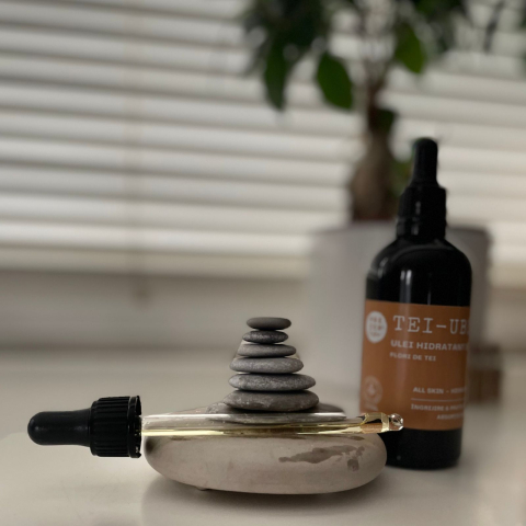 Ulei natural hidratant pentru corp cu parfum de TEI, premium, hand made - 100 ml [3]
