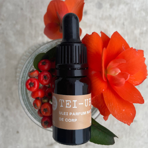 Cosmetice naturale - Ulei parfum  de tei, natural, pentru corp, premium, hand made - 10 ml