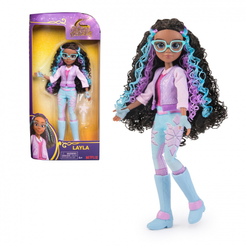 Jucării și Jocuri pentru copii - Unicorn academy papusa layla 24cm, varsta de la 4 ani la 8 ani