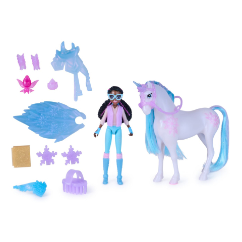 Unicorn academy set aventura cu pietre pretioase a lui glacier copii varsta 4 ani - 8 ani [2]