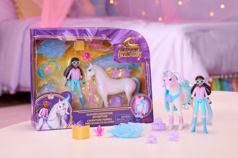 Unicorn academy set aventura cu pietre pretioase a lui glacier copii varsta 4 ani - 8 ani [1]