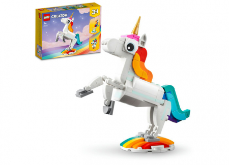 LEGO Creator - Unicorn magic, varsta de la 7 ani la 12 ani
