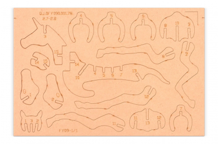 Unicornul Fermecat - Kit de creatie din plastilina si lemn [3]