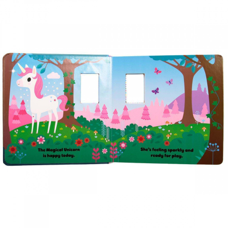 Unicornul Meu Stralucitor  - animalut de plus si carticica in limba engleza [1]