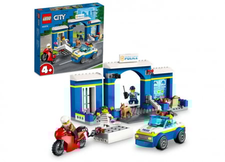 LEGO® - Urmarire la sectia de politie, varsta de la 4 ani la 8 ani