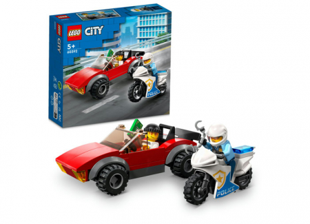 LEGO City - Urmarire pe motocicleta, varsta de la 5 ani la 12 ani