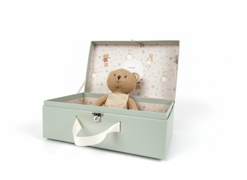 Jucării și Jocuri pentru copii - Ursuletul Marcel din bumbac organic, Egmont Toys varsta 0 - 1 ani, 1 - 3 ani, 3 - 6 ani