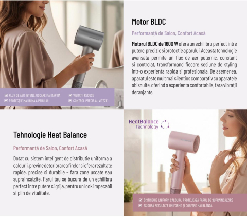 Uscator de par heinner hhd-h16bldc-gy [5]