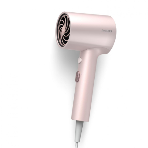 Uscator de par philips bhd321/50, 1600w, ingrijire cu ioni, 2 setari de viteza, 2 setari de temperatura, cap de coafare, roz, l x a x i (mm) 85x113x295 [1]