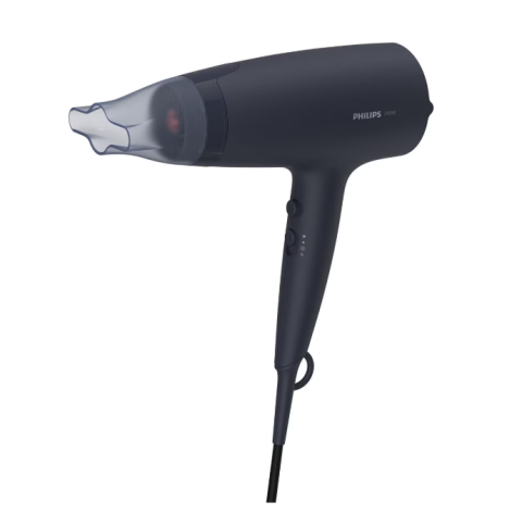 Uscator de par philips seria 3000 bhd360/20, 6 viteze, 6 trepte temperatura, 2100w, negru, l x a x i (mm) 90x295x215 [1]