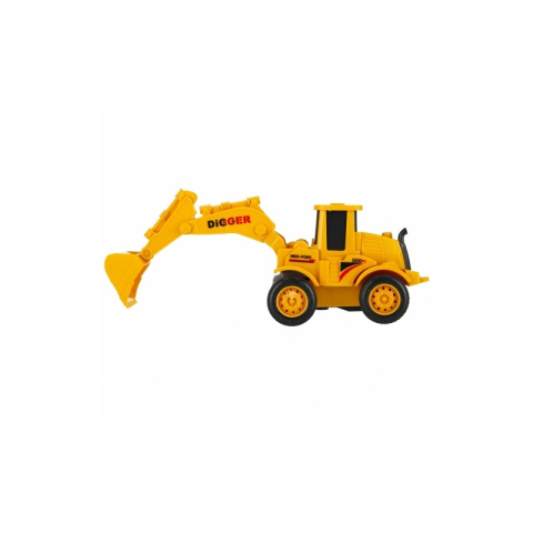 Utilaj de constructie MegaCreative 501590, 15cm, diverse modele, plastic, galben, 3+ ani [8]