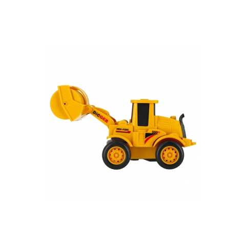 Utilaj de constructie MegaCreative 501590, 15cm, diverse modele, plastic, galben, 3+ ani [5]