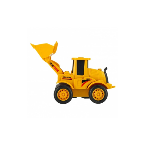 Utilaj de constructie MegaCreative 501590, 15cm, diverse modele, plastic, galben, 3+ ani [6]